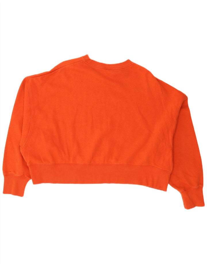 Γυναικείο φούτερ Nike Crop Oversized Jumper UK 14 Μεσαίο κόκκινο βαμβακερό