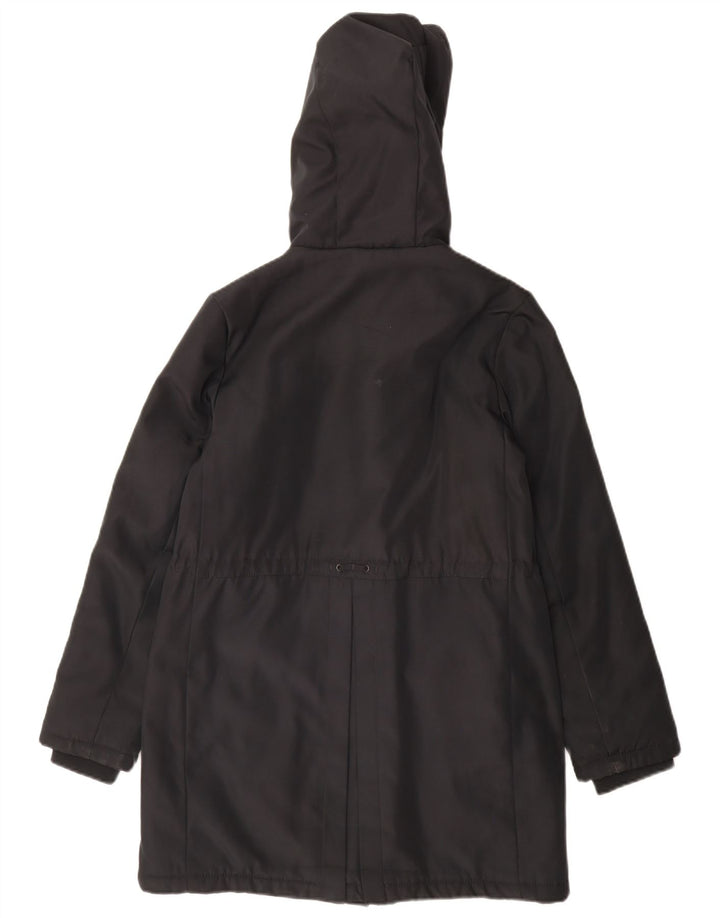 Tommy Hilfiger Girls Hooded Parka Jacket 13-14 Years Black Polyester