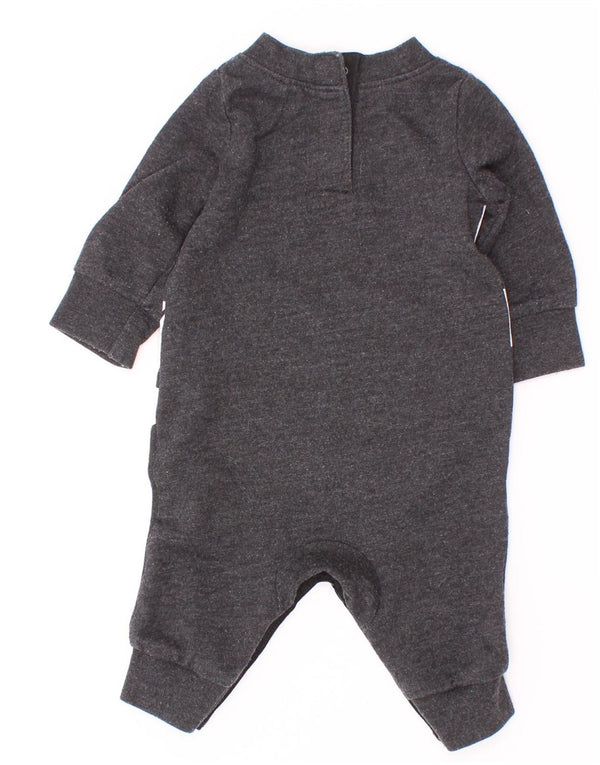 Μακρυμάνικη φόρμα Nike Baby Boys Graphic 0-3 μηνών γκρι βαμβακερή