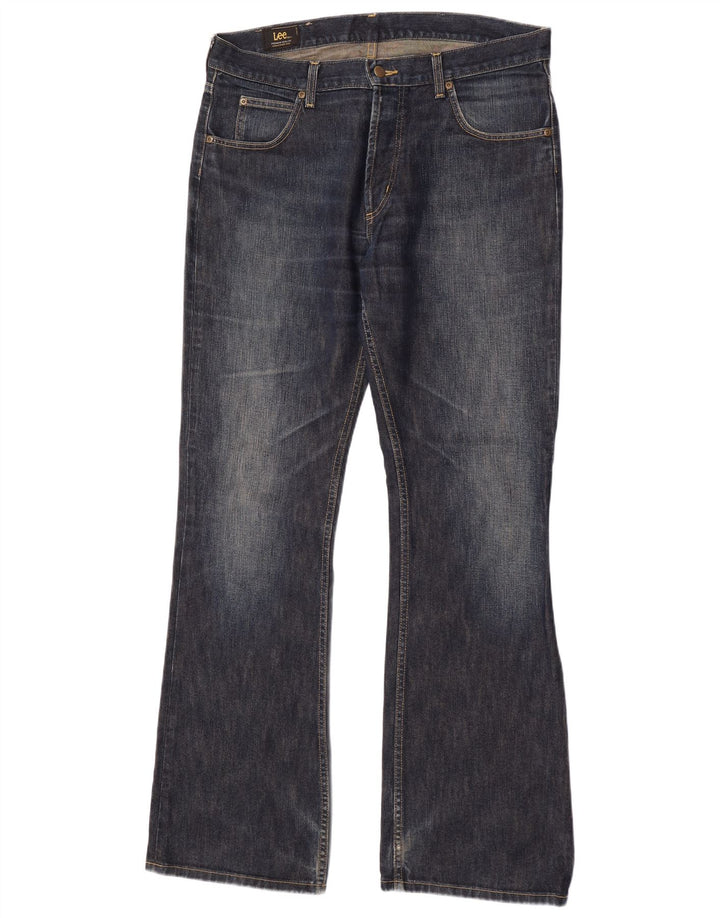 Lee Mens Denver Bootcut Jeans W36 L34 Μπλε βαμβακερό