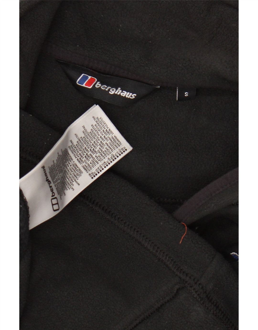 Berghaus Mens Fleece Gilet UK 36 Small Black Polyester