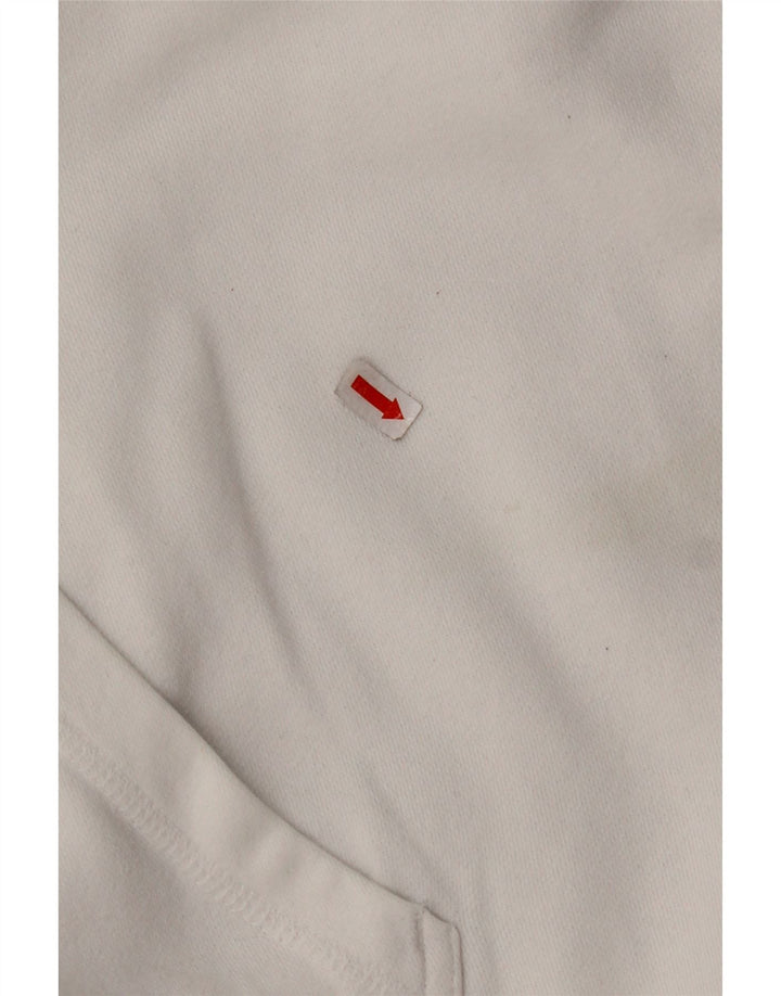 Ανδρικό φούτερ με κουκούλα NIKE UK 45/47 XL Λευκό βαμβακερό