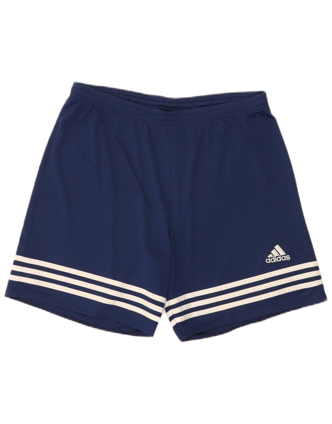 Ανδρικό αθλητικό σορτς Adidas Climalite μεγάλο μπλε ναυτικό πολυεστέρα