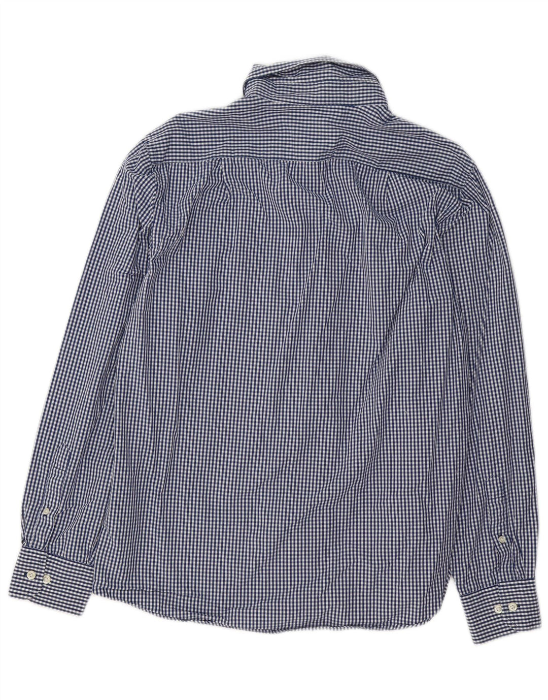 Ανδρικό πουκάμισο Izod Coupe Ajustee Slim Fit Medium Blue Gingham Cotton