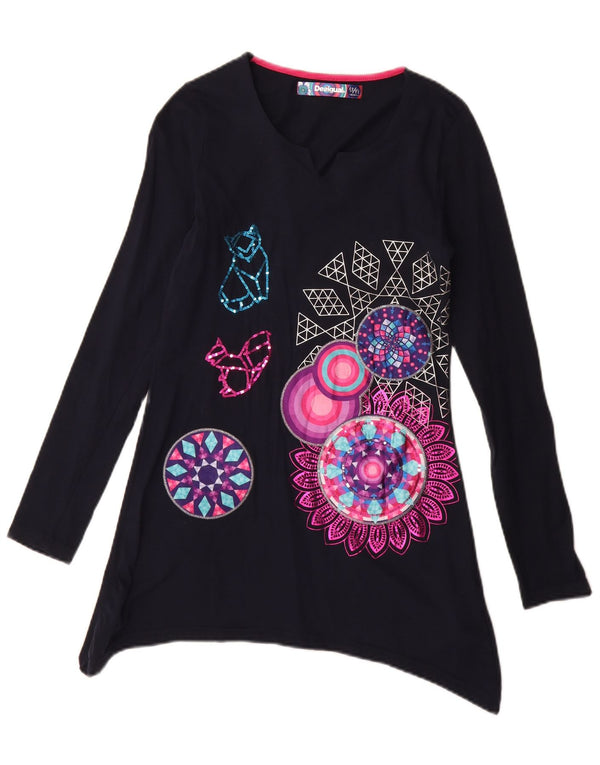Φόρεμα Desigual Girls Μακρύ μανίκι τουνίκ 13-14 ετών Navy Blue Festival