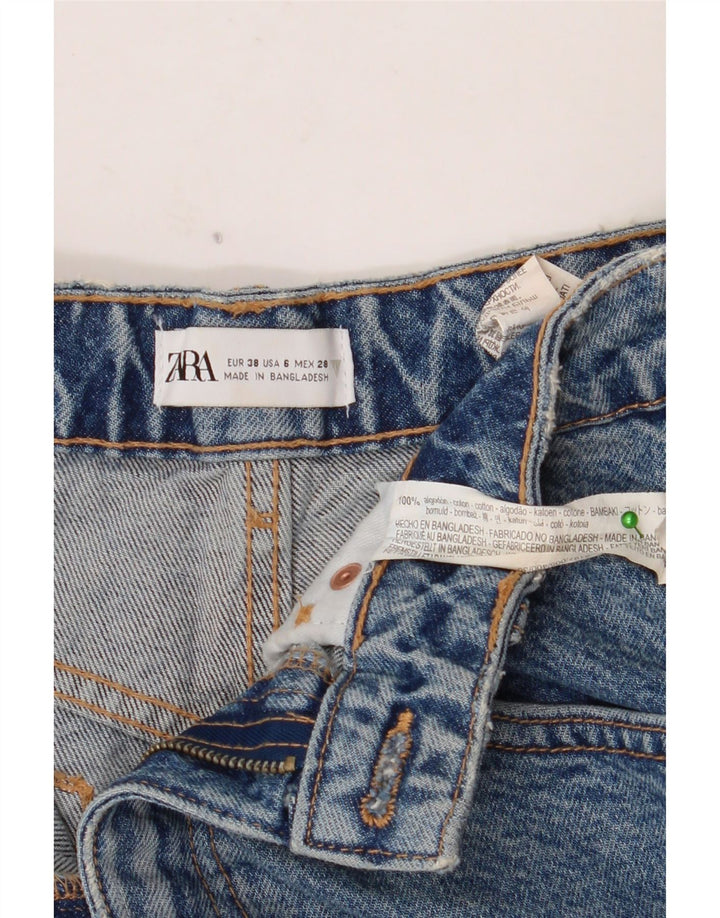 Γυναικείο τζιν σορτς ZARA EU 38 Small W28 Μπλε βαμβακερό