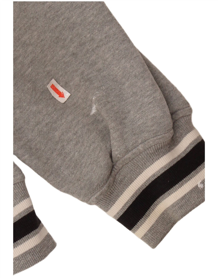 MAJESTIC Γυναικείο πουλόβερ New York Yankees Zip Hoodie UK 14 Medium Grey