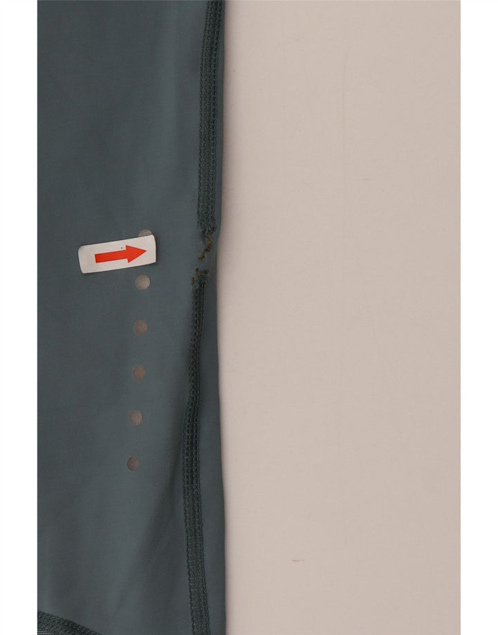 Γυναικείο κολάν Nike Dri Fit Capri UK 12 μεσαίο μπλε βαμβακερό