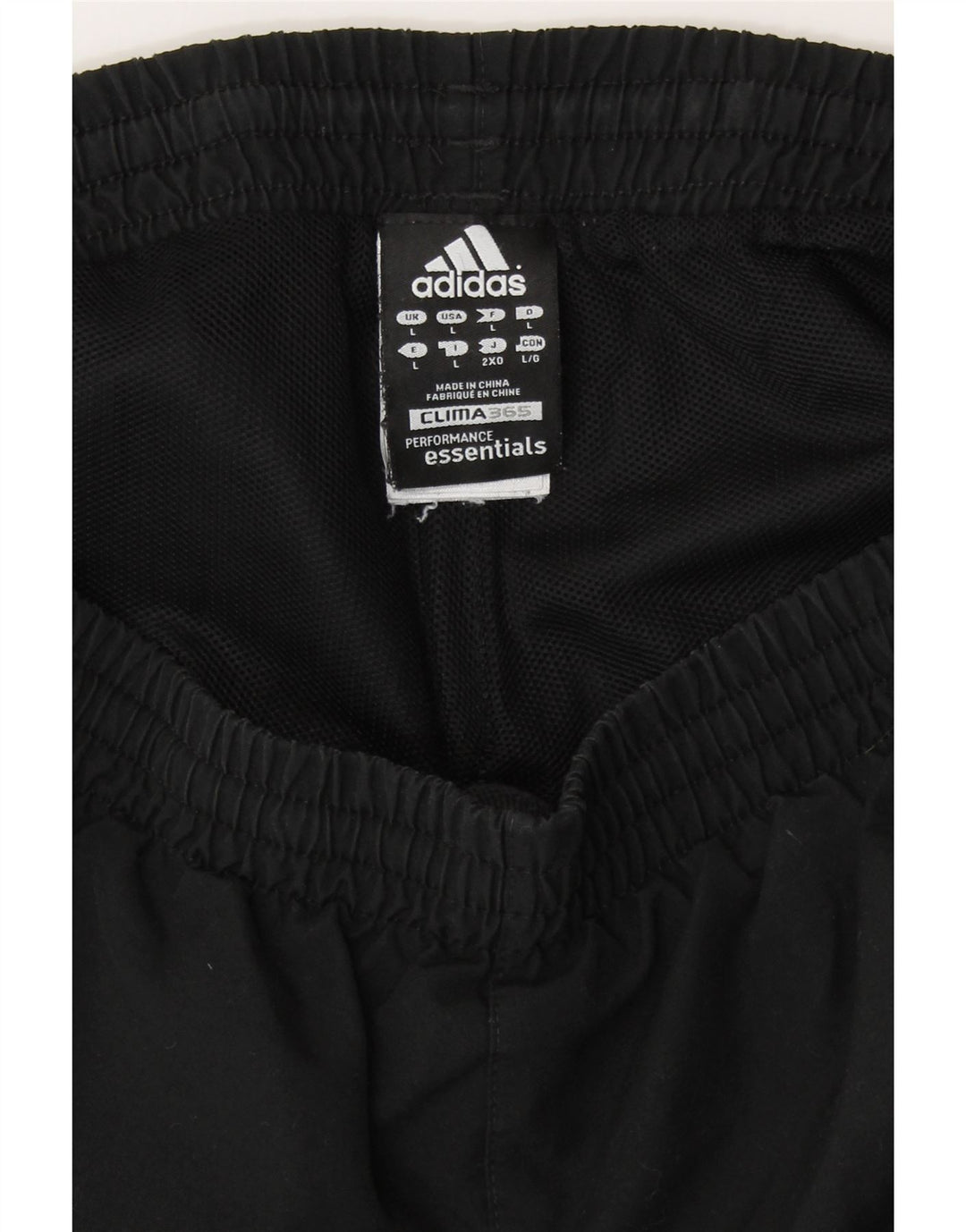 ADIDAS Ανδρική φόρμα Clima 365 Παντελόνι Joggers Μεγάλο Μαύρο Πολυεστέρα
