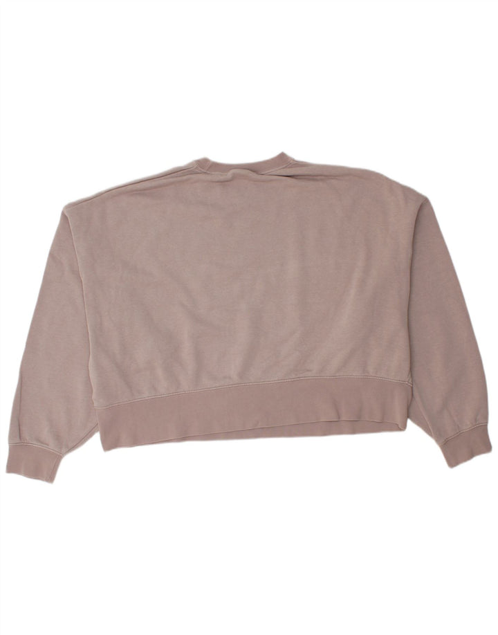 Γυναικείο φούτερ Nike Crop Oversized Jumper UK 14 Μεσαίο ροζ βαμβακερό