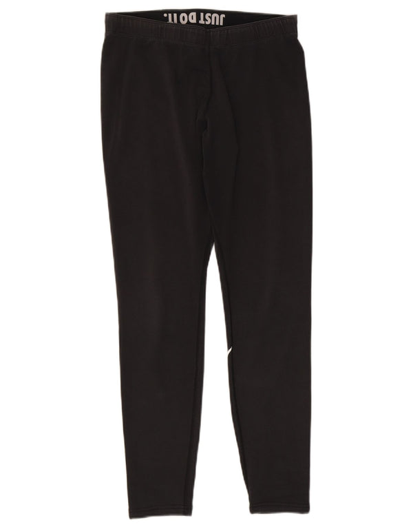 Γυναικεία γραφικά κολάν Nike UK 14 Μεγάλο μαύρο βαμβακερό