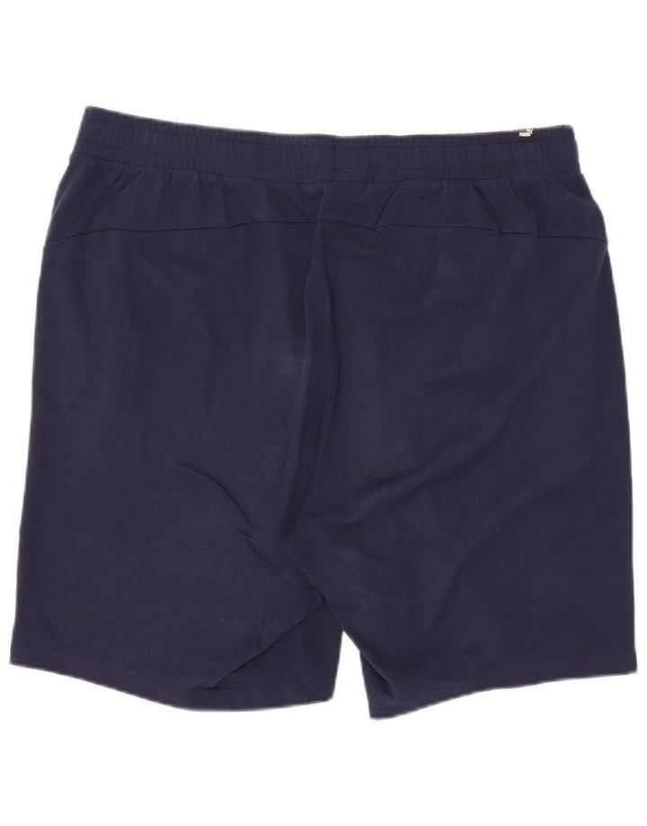 Ανδρικό αθλητικό σορτς Puma 2XL Navy Blue