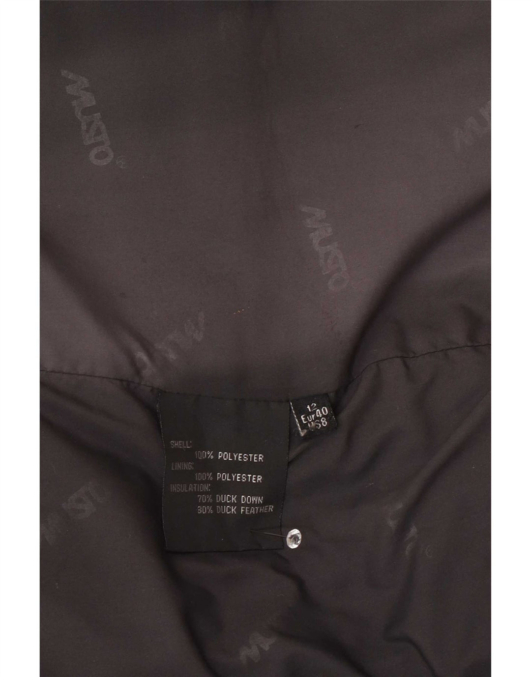 Musto Γυναικείο padded Gilet UK 12 Medium Green Polyester
