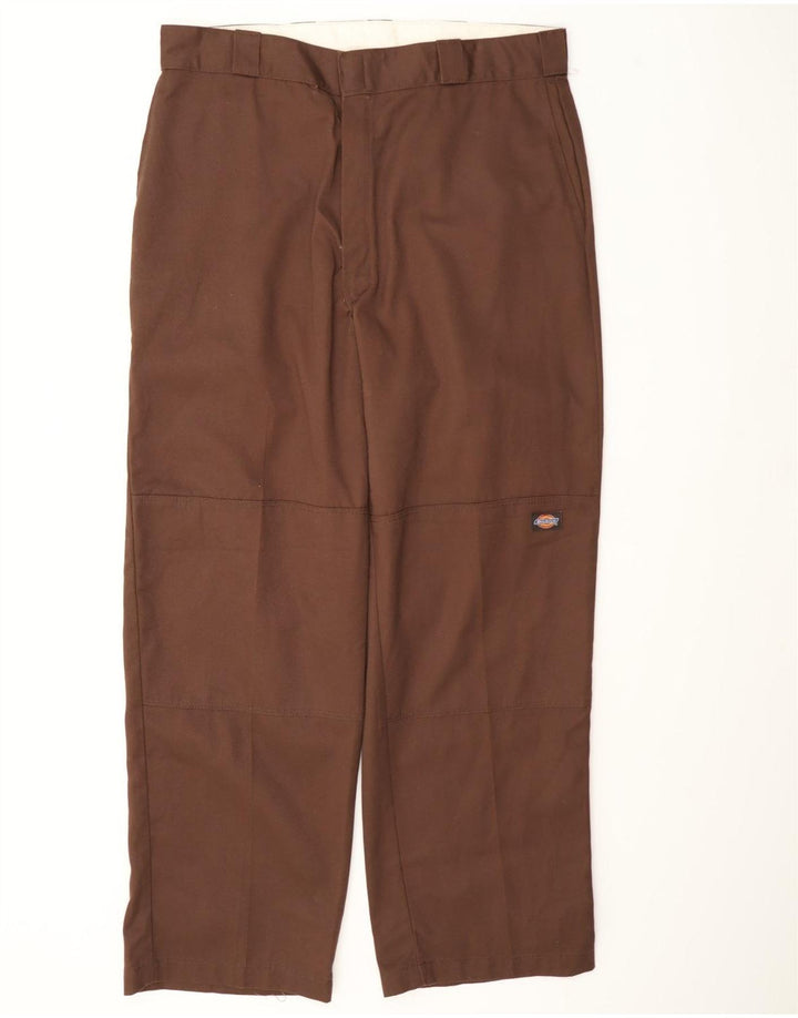 Ανδρικό ίσιο παντελόνι Cargo Dickies W36 L31 Καφέ Πολυεστέρας