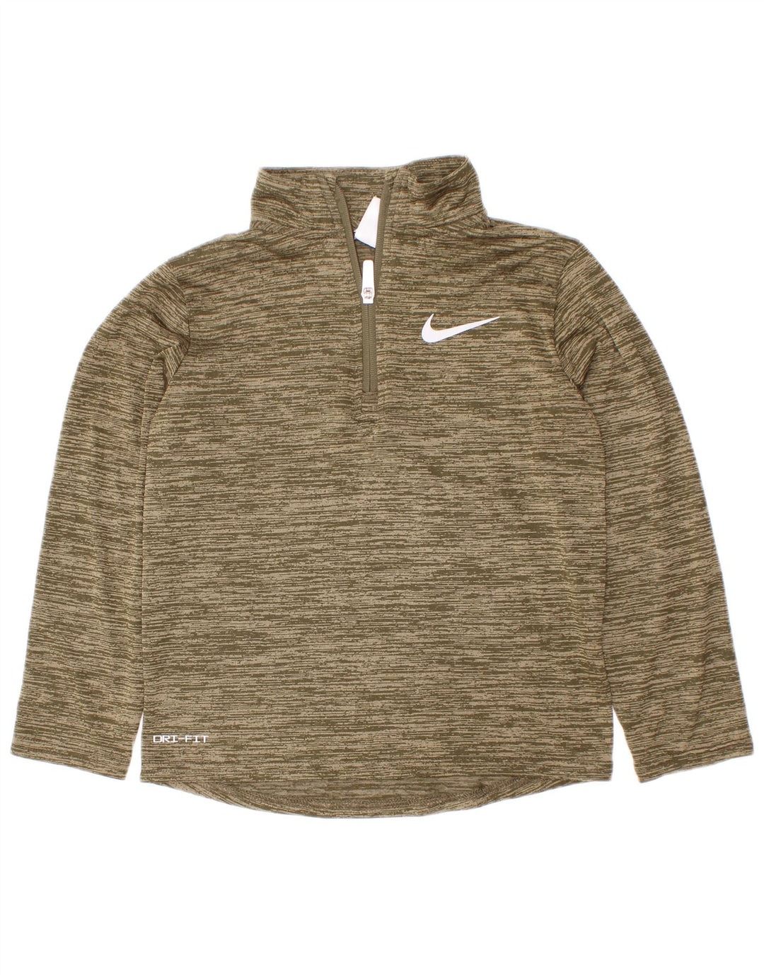Nike Boys Dri Fit πουλόβερ φόρμα φόρμας 5-6 ετών με μεσαίο χακί φλεκ