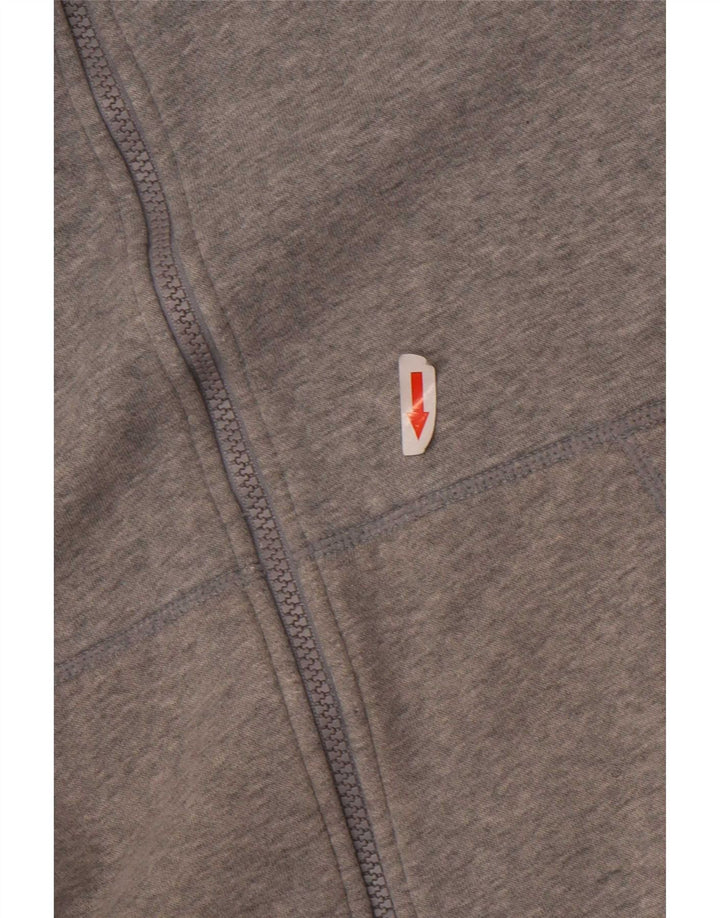 Ανδρικό πουλόβερ με φερμουάρ Under Armour με κουκούλα με κουκούλα σε μικρό γκρι χρώμα