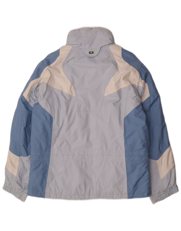 Hot Stuff Γυναικείο μπουφάν για σκι IT 46 Large Blue Colourblock Πολυεστέρας