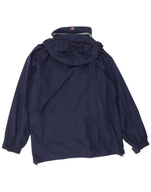 Berghaus Ανδρικό μπουφάν βροχής με κουκούλα UK 40 Large Navy Blue Nylon