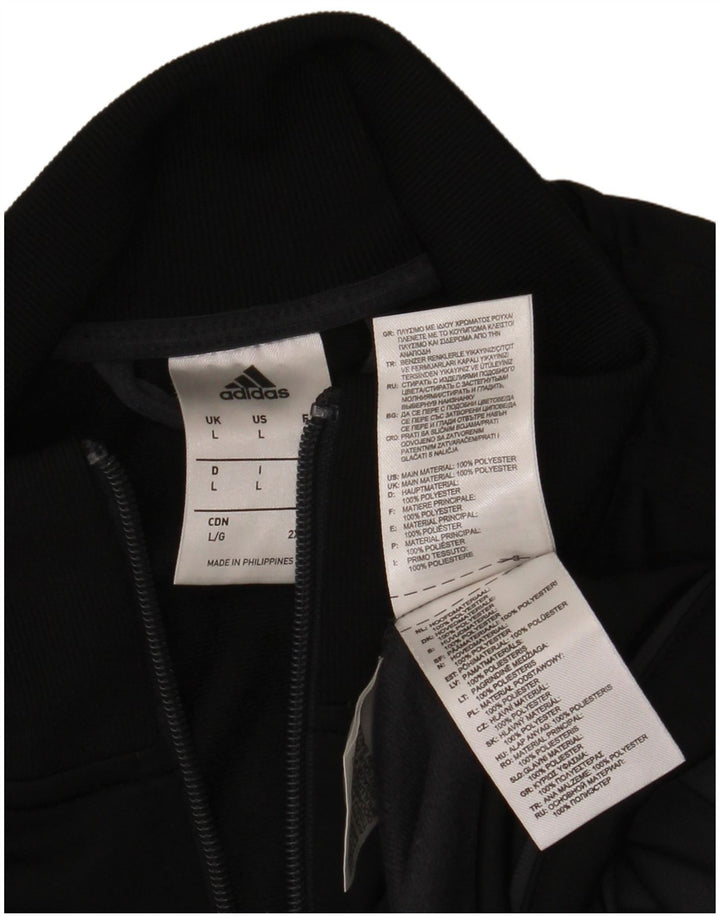 Ανδρική φόρμα ADIDAS Top Jacket Large Black Colourblock Polyester
