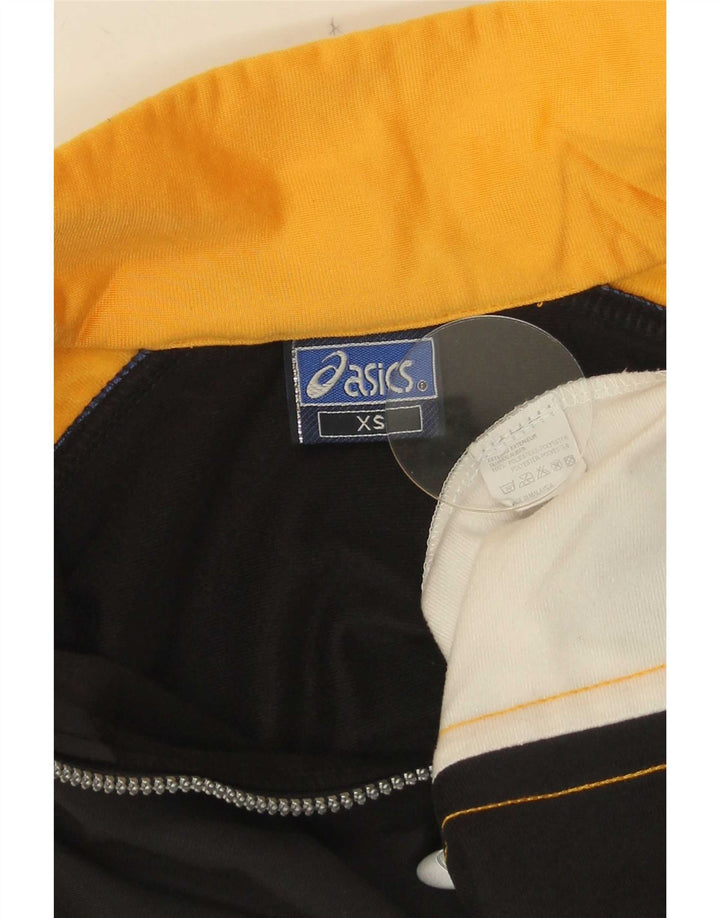 Ανδρική αθλητική φόρμα γραφικών Asics Top Jacket XS Black Colorblock Polyester