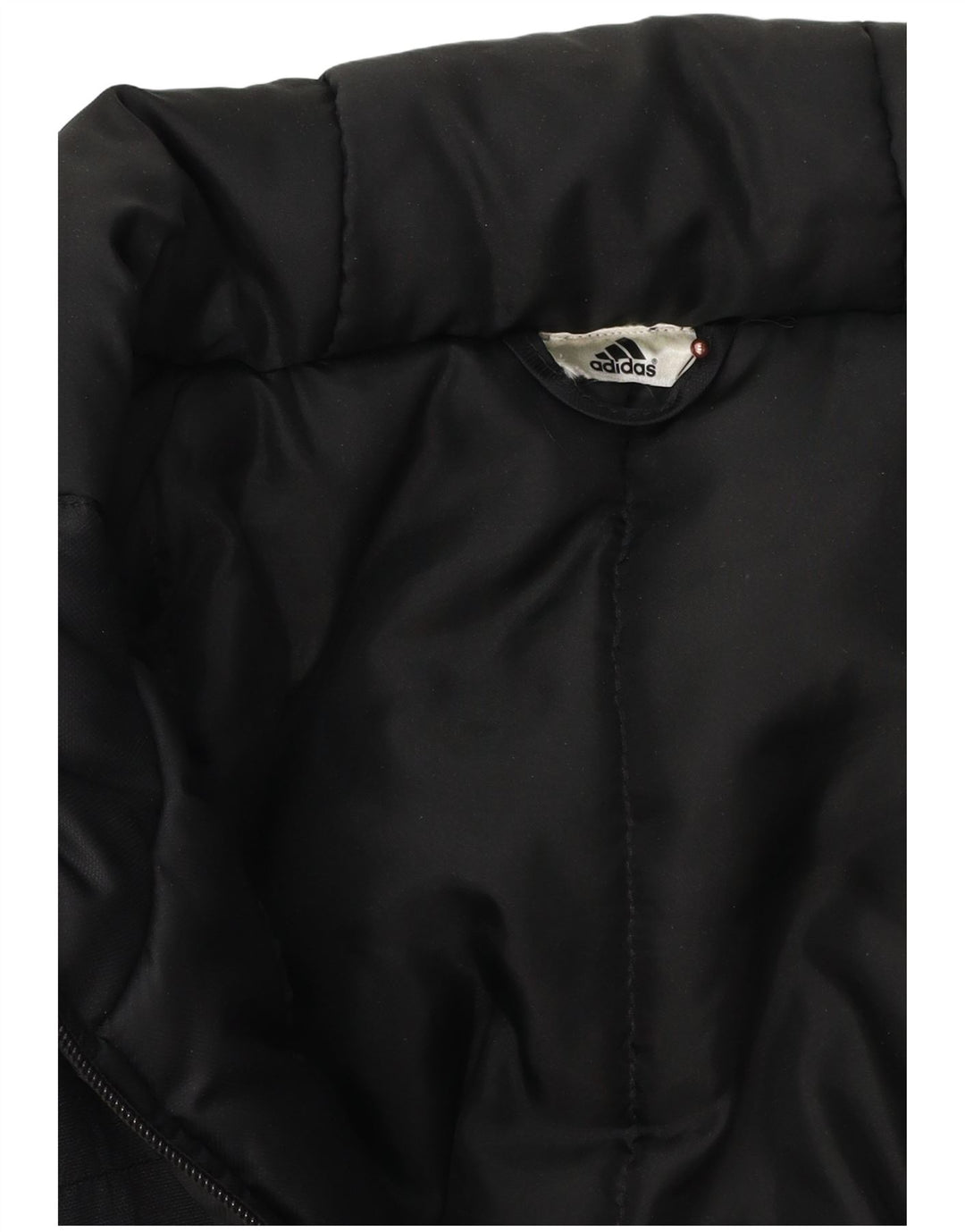 Ανδρικό μπουφάν με κουκούλα Adidas UK 42 XL μαύρο πολυεστέρας