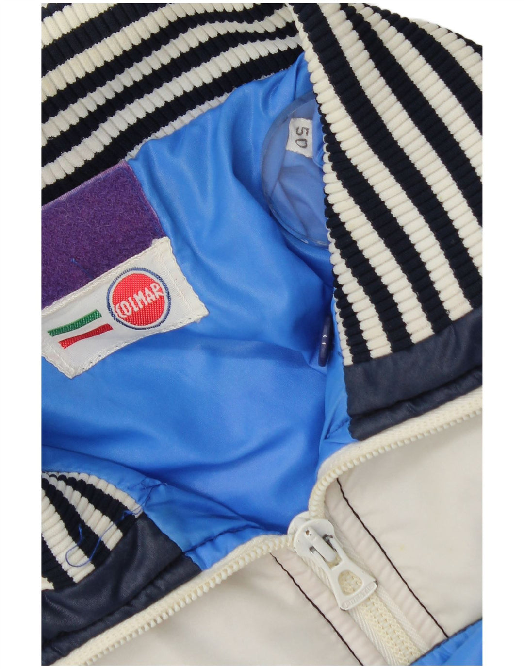 Ανδρικό μπουφάν Colmar με επένδυση IT 50 Medium Blue Colorblock Nylon