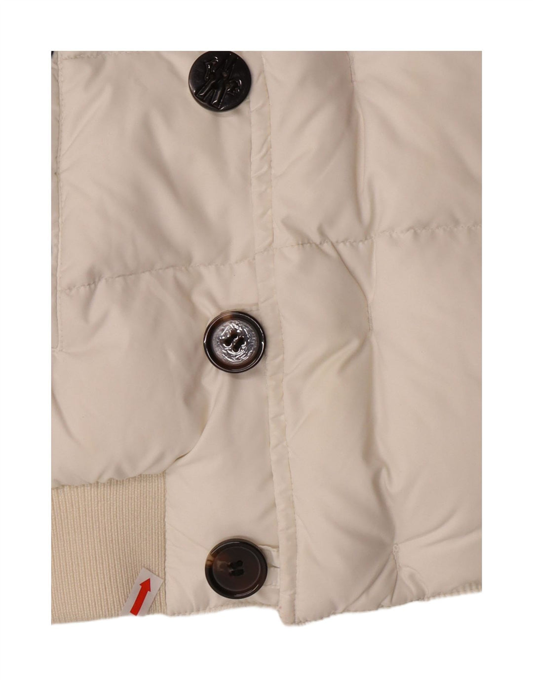 Μπουφάν MONCLER Girls Hooded padded Jacket 5-6 Years White Nylon