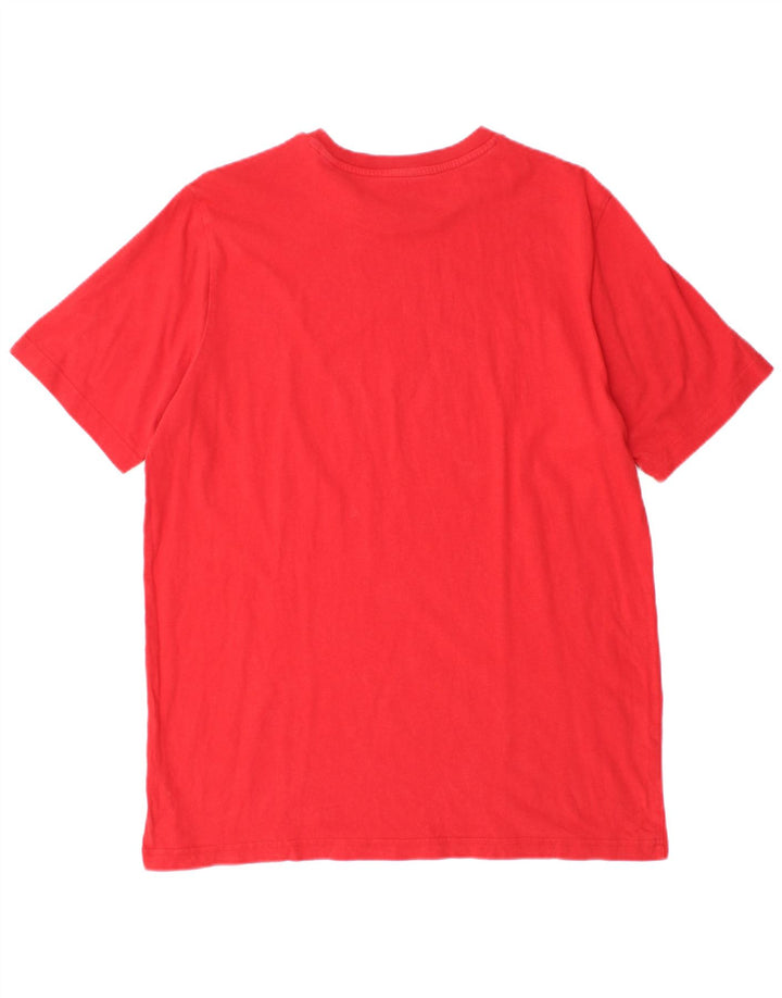 Ανδρικό γραφικό T-Shirt Adidas Top Medium Red