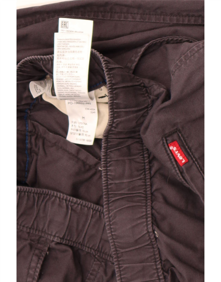 Ανδρικό ίσιο παντελόνι Chino Levi's Medium W30 L30 Γκρι βαμβακερό