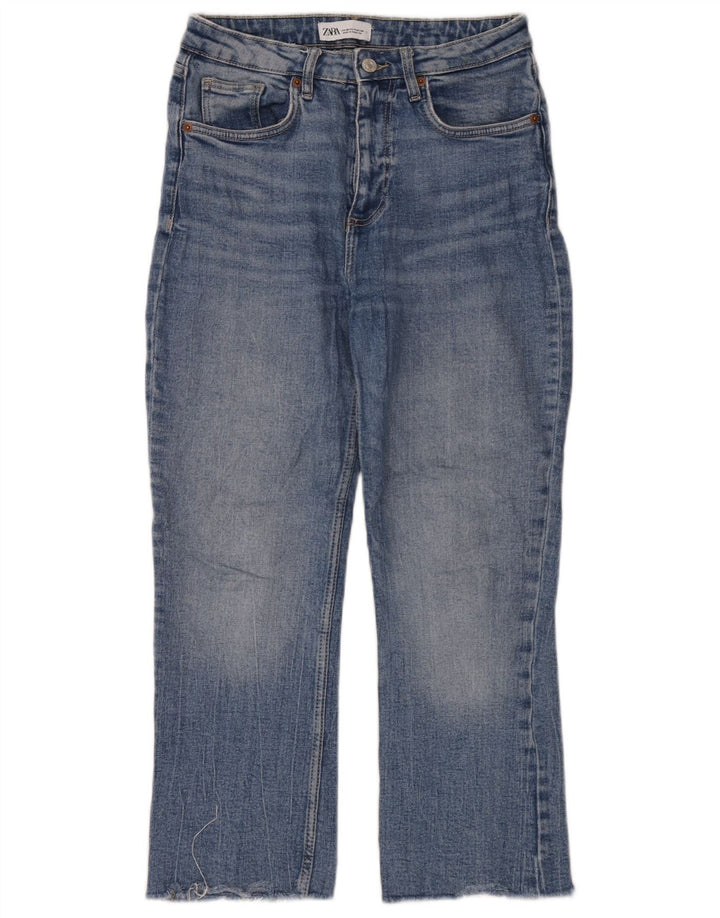 Zara Γυναικείο Τζιν μποτάκι EU 36 XS W26 L25 Μπλε