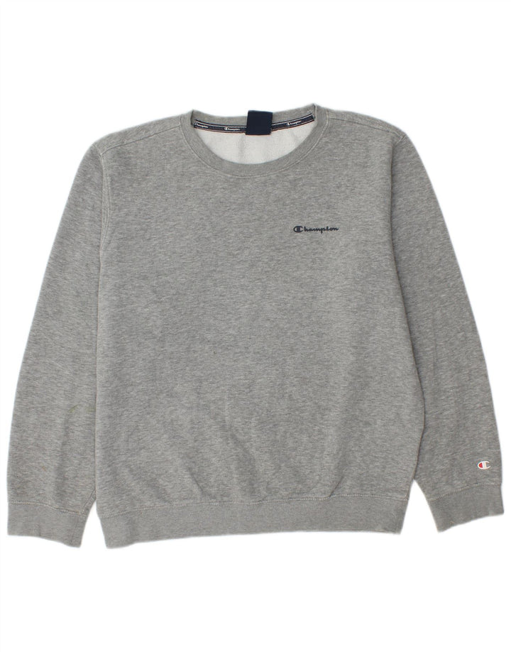 Ανδρική φούτερ CHAMPION Jumper Μεσαίο γκρι βαμβακερό