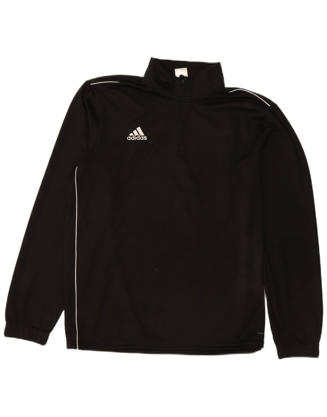 Adidas Ανδρική φόρμα πουλόβερ με φερμουάρ Climalite Top XL Μαύρο Πολυεστέρας