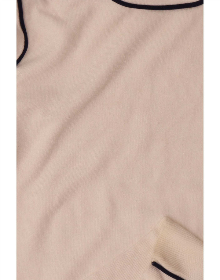 Zara Γυναικείο Γιλέκο Tank Top UK 12 Medium White Viscose