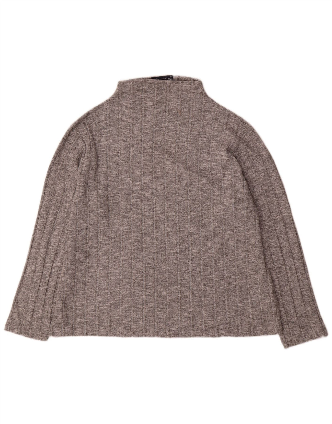 Marks & Spencer Γυναικεία μπλούζα μακρυμάνικη UK 20 2XL γκρι βισκόζη