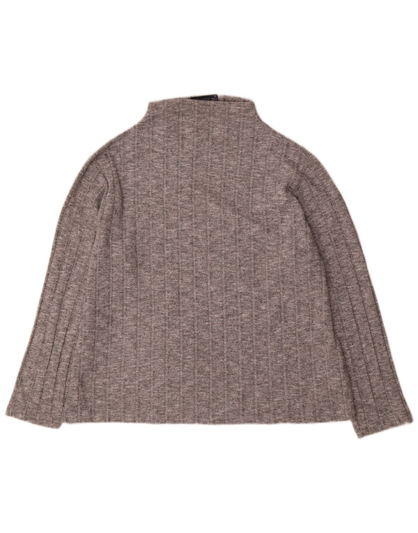 Marks & Spencer Γυναικεία μπλούζα μακρυμάνικη UK 20 2XL γκρι βισκόζη