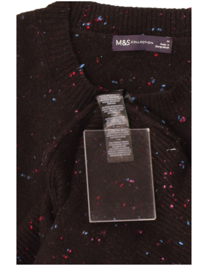 Marks & Spencer Ανδρικό γιλέκο Tank Top Medium Black Flecked Acrylic