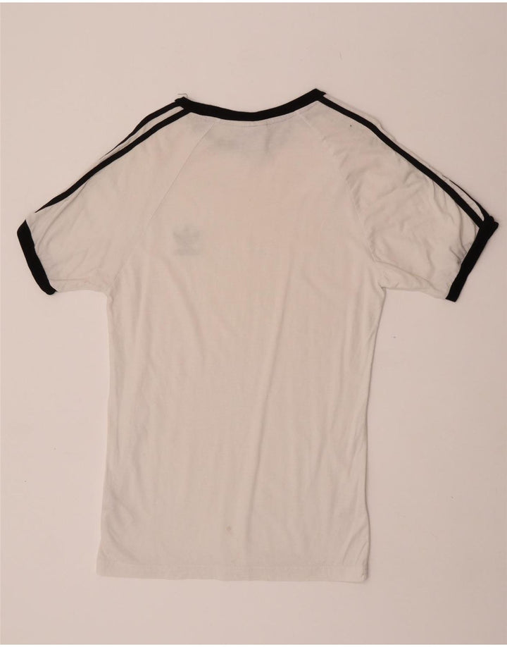 Ανδρικό T-Shirt Adidas Top μεγάλο λευκό βαμβακερό