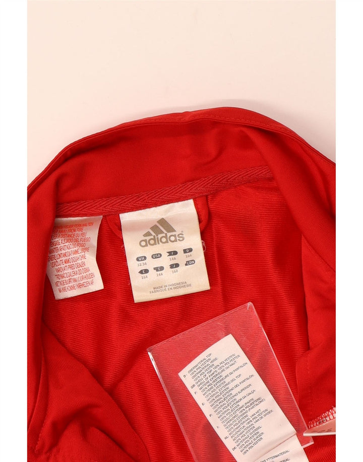 ADIDAS για αγόρια αθλητικά μπουφάν 13-14 ετών Κόκκινο πολυεστέρας