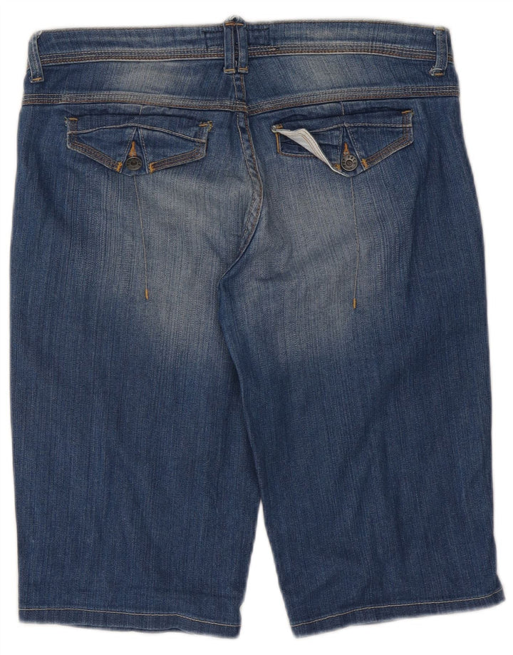 Fat Face Γυναικείο τζιν σορτς UK 12 Medium W32 Μπλε βαμβακερό