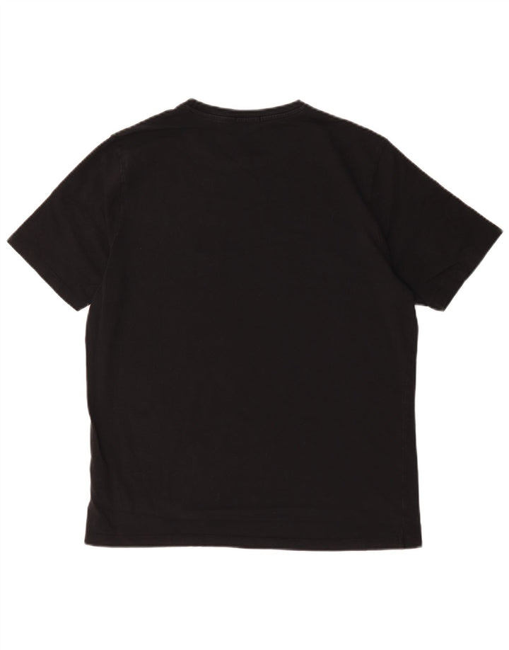Liu Jo Ανδρικό T-Shirt Top μεγάλο μαύρο βαμβακερό