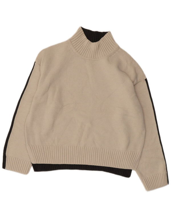 MARKS & SPENCER Γυναικείο πουλόβερ με λαιμό χελώνα UK 14 Μεσαίο λευκό