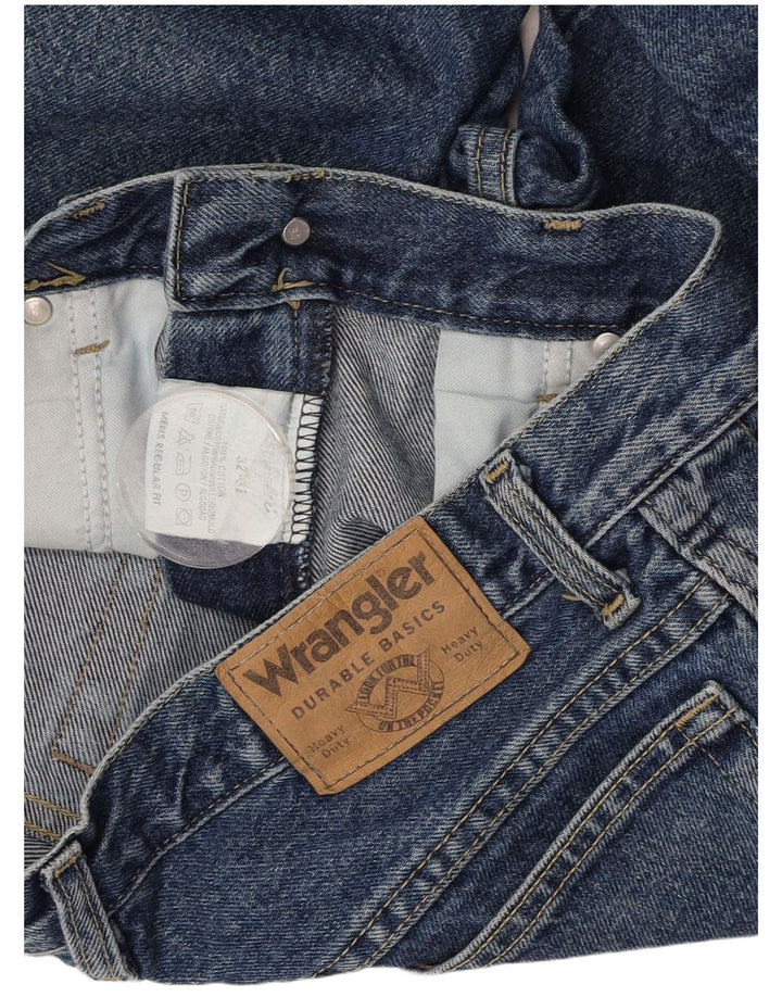 Ανδρικό τζιν WRANGLER Regular Fit ίσιο W32 L32 Μπλε βαμβακερό