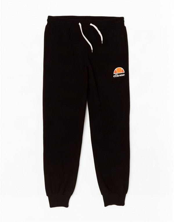 Ellesse Γυναικεία φόρμα παντελόνι Joggers UK 10 Small Black Cotton
