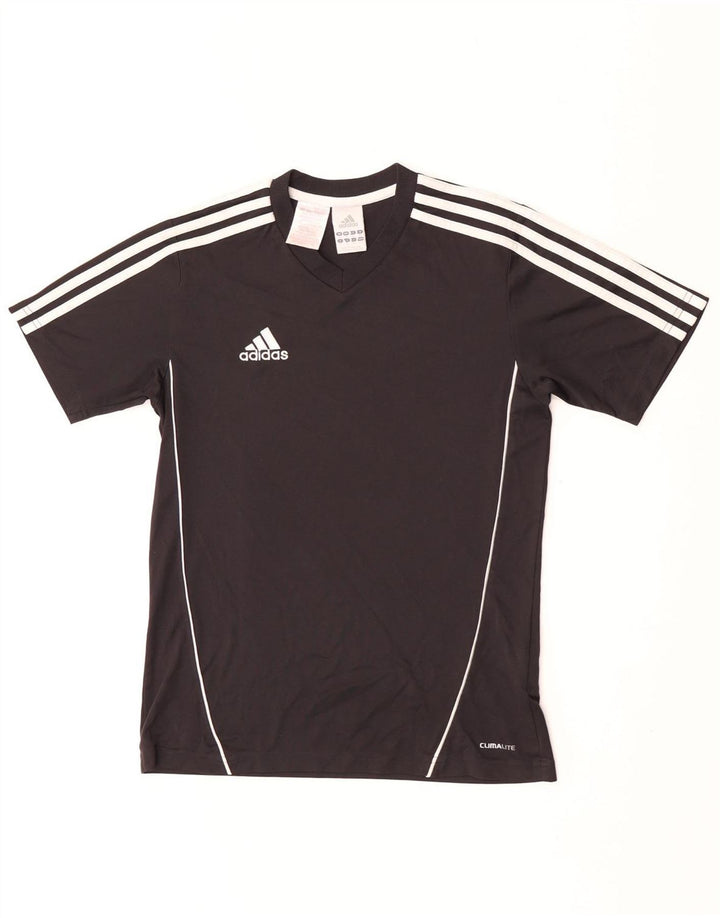 Adidas Ανδρικό T-Shirt Climalite Top XS Μαύρο Πολυεστέρας