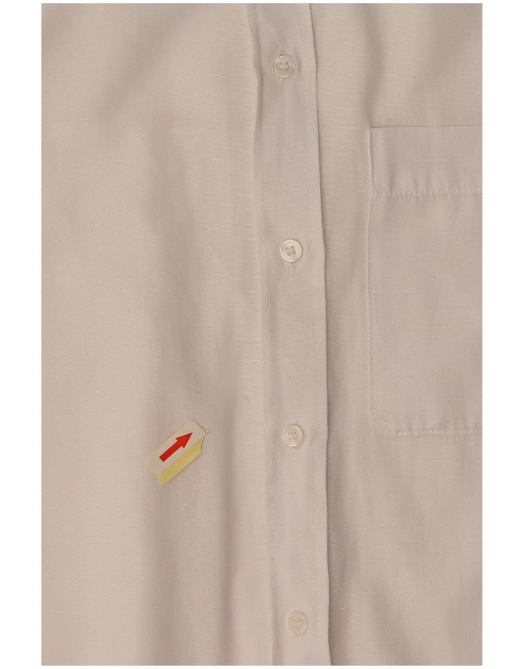 ZARA Γυναικείο πουκάμισο Oversized UK 10 Small White Βαμβακερό