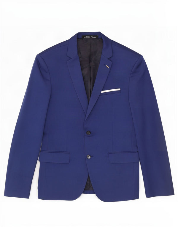 Zara Ανδρικό μπλέιζερ μπουφάν EU 52 Large Blue