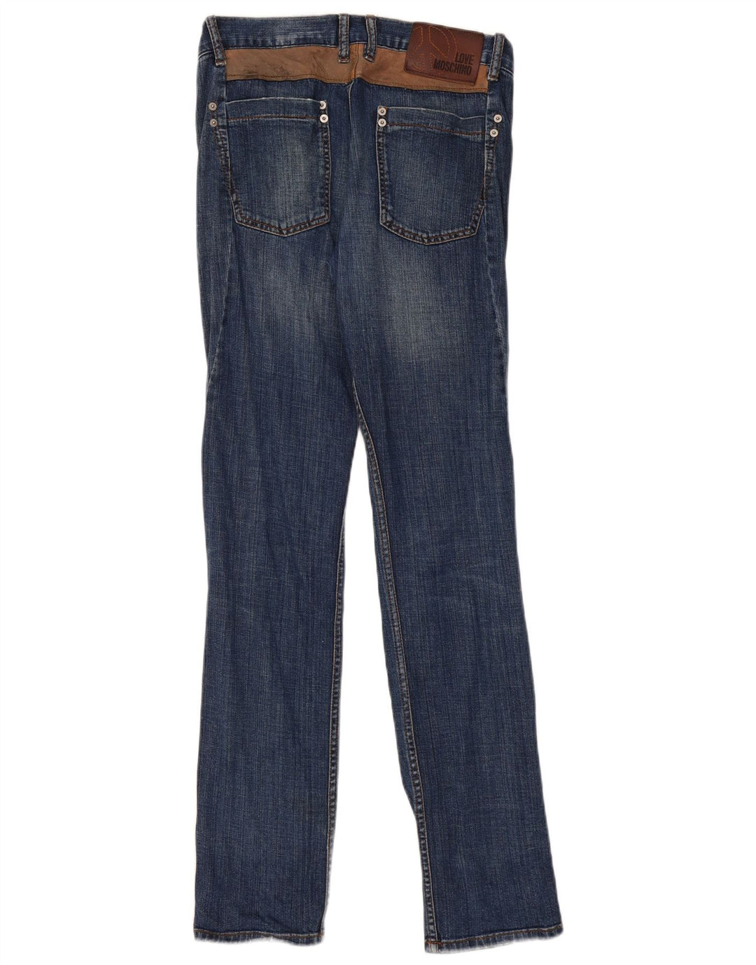 Γυναικείο Skinny Jeans MOSCHINO W30 L33 Μπλε βαμβακερό