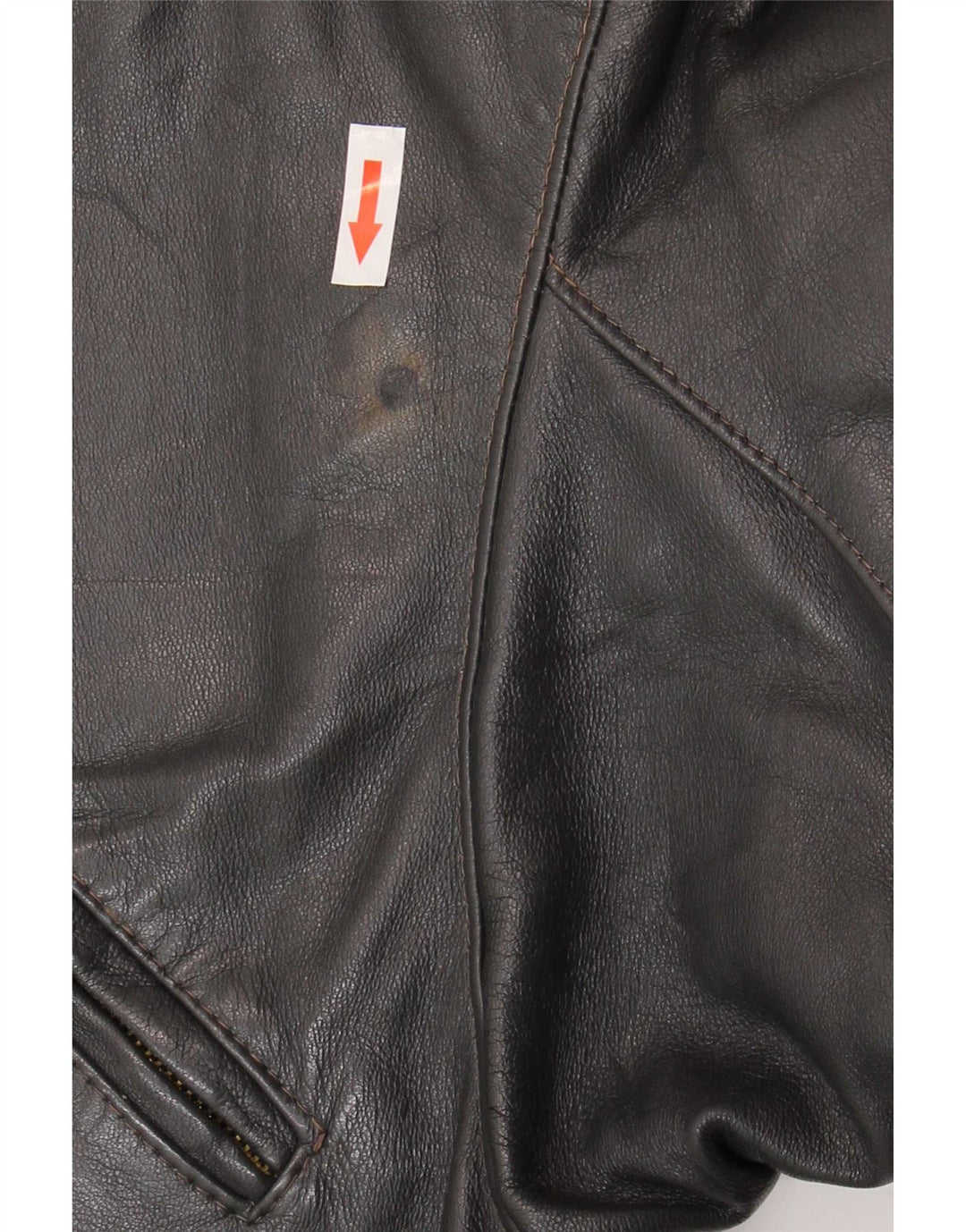 Vintage Ανδρικό Δερμάτινο Μπουφάν IT 48 Medium Μαύρο