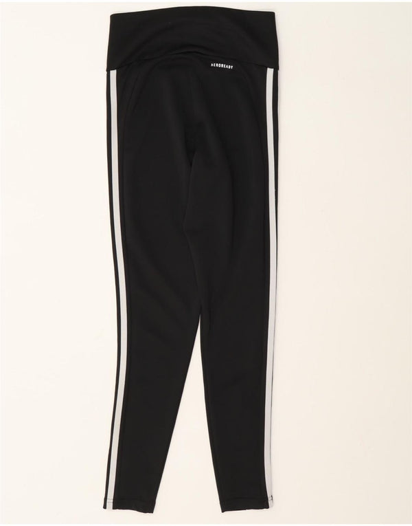 Adidas Γυναικεία Aeroready Κολάν UK 4/6 XS Μαύρο Πολυεστέρας