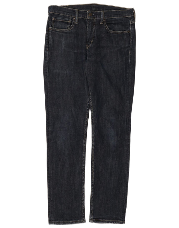 Levi's Mens 511 Slim Jeans W31 L32 Navy Blue Cotton